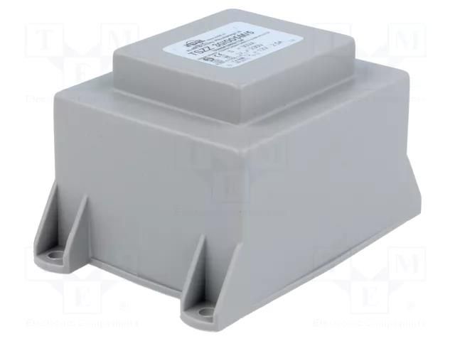 Transformer: encapsulated; 30VA; 230VAC; 12V; 2.5A; PCB; IP00 INDEL TSZZ25/12V