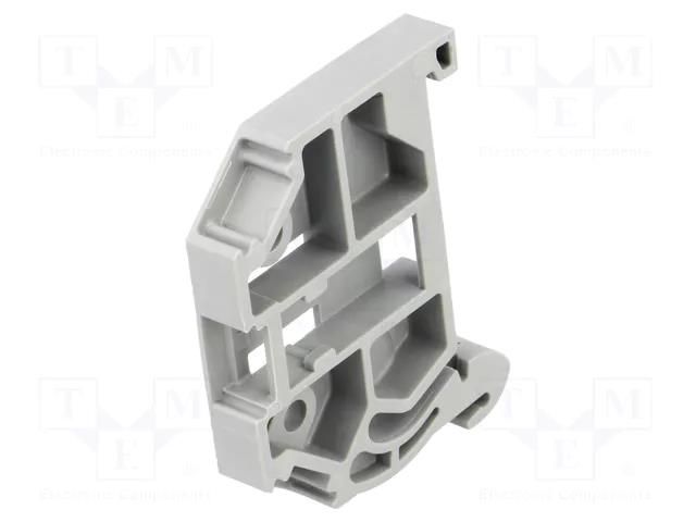 Holder; grey; 6x28x45mm WAGO 249-116