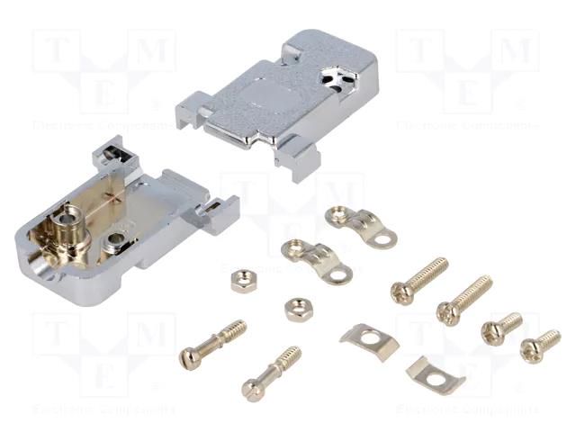 Enclosure: for D-Sub connectors; D-Sub 9pin,D-Sub HD 15pin ASSMANN CGP09GME