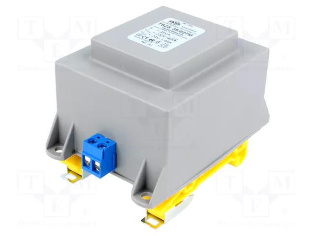 Transformer: encapsulated; 35VA; 230VAC; 24V; 1.46A; IP00; A: 63.6mm INDEL TSZS35/24V