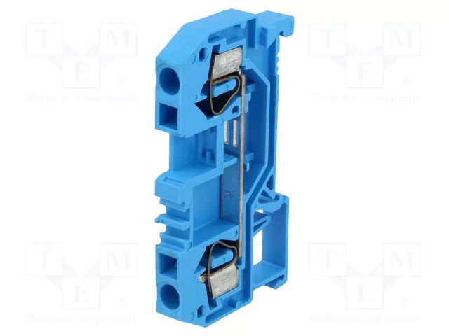 Splice terminal: rail; 281; 32A; 800V; spring clamp; blue; ways: 1 WAGO 281-904