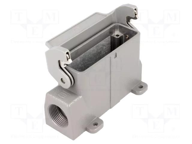 Enclosure for connectors: HDC; size 16A; Han® A; IP65; with latch HARTING 09200160251