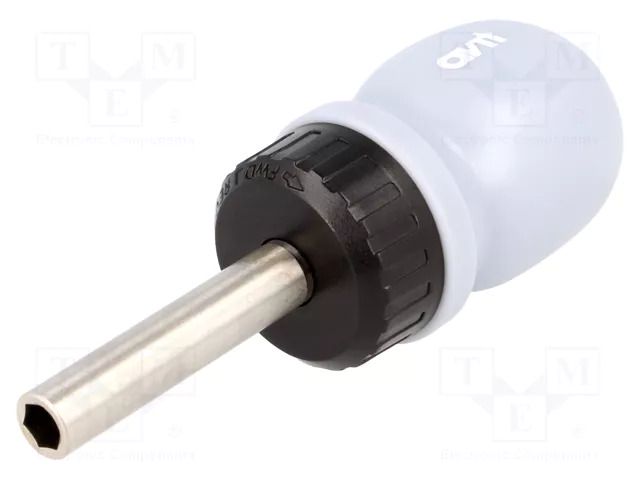 Screwdriver handle; 1/4"; Holder: C6,3mm; Overall len: 110mm AVIT AV-05020