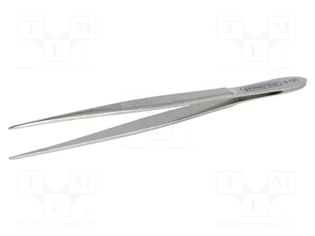 Tweezers; 120mm; for precision works; Blade tip shape: sharp BERNSTEIN BRN-5-121