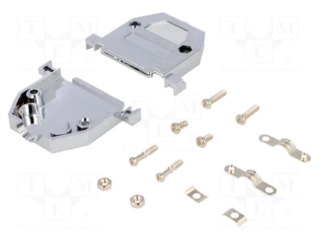 Enclosure: for D-Sub connectors; D-Sub 25pin,D-Sub HD 44pin CONNFLY DSC-625