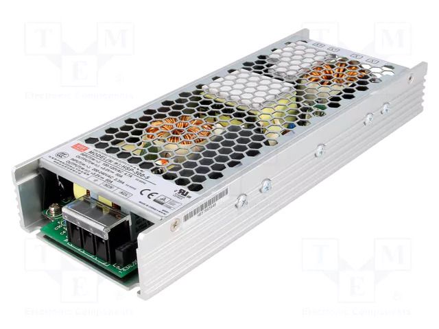 Power supply: switching; for building in,modular; 300W; 5VDC; 60A MEAN WELL HSP-300-5