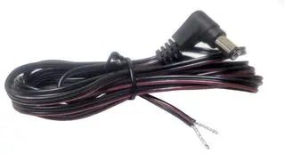 DC PWR CORD, 2.1MM R/A PLUG-FREE END/6FT MP010229