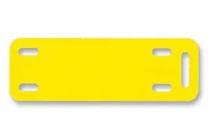 LABEL, PLATE, WHT, 76.2X25.4MM, PK500 M300X100Y7T