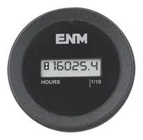 LCD HOUR METER, INTERNAL BATT, 6 DIGIT T56A1