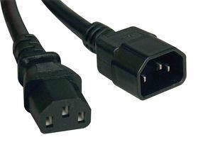 POWER CORD, IEC C14/IEC C13, 3FT, 15A P005-003