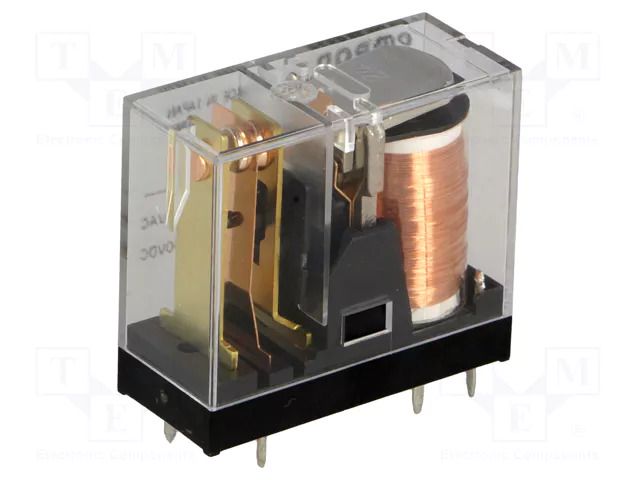 Relay: electromagnetic; SPDT; Ucoil: 12VDC; Icontacts max: 5A; G2RK OMRON Electronic Components G2RK-1-12DC