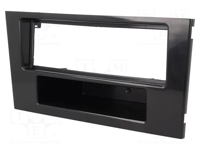 Radio frame; Ford; 1 DIN; black 4CARMEDIA RAM-40.147