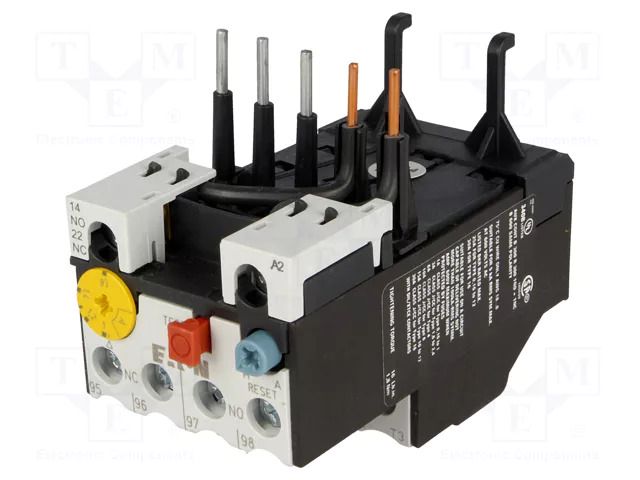 Thermal relay; Auxiliary contacts: NC,NO; Leads: screw terminals EATON ELECTRIC ZB12-1.6