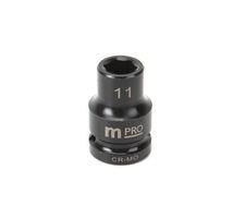 IMPACT SOCKET, 11MM, DRIVE, CR-MO MP12-CRMO11