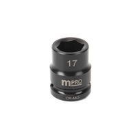 IMPACT SOCKET, 17MM, DRIVE, CR-MO MP12-CRMO17