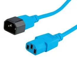 POWR CORD, IEC 320 C14 PL-C13 RECP/2.6FT 19.08.1527