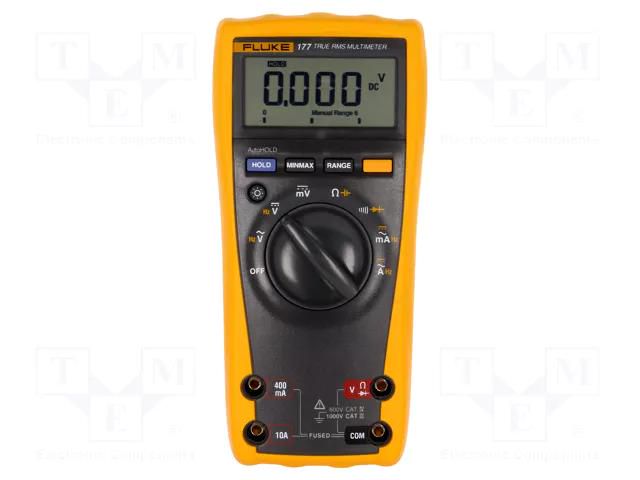 Digital multimeter; LCD; 3,75 digit (6000); True RMS AC FLUKE FLK-177