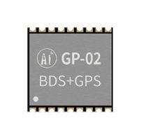 GPS RECEIVER MODULE, 2.7 TO 3.6V, 2M GP-02