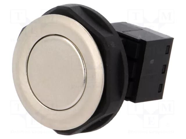 Switch: vandal resistant; Pos: 2; SPST-NO; 0.125A/48VDC; IP65 SCHURTER 1241.2802