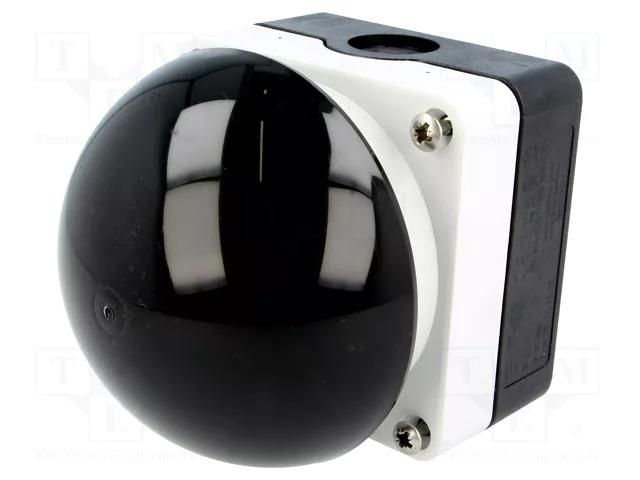 Switch: manual and foot; Stabl.pos: 1; NC + NO; IP67; -25÷40°C; FAK EATON ELECTRIC FAK-S/KC11/I