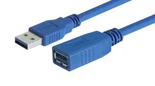 CABLE ASSY, 3.0, A PLUG-A RCPT, 9.8' CAU3AX-3M