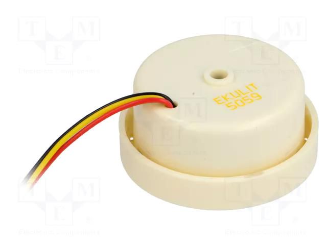 Sound transducer: siren; 2.7÷3.7kHz; -20÷60°C; 12VDC; Ø42x26mm  SYR-45