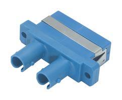 FO ADAPTOR, SC-ST DUPLEX JACK, PANEL FOA-006