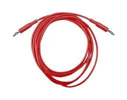 TEST LEAD, BANANA PLUG-PLUG, RED, 2.13M BU-2626-N-84-2