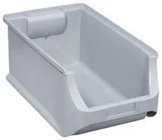 STACKABLE STORAGE BIN, 205X355X150MM/GRY 456224