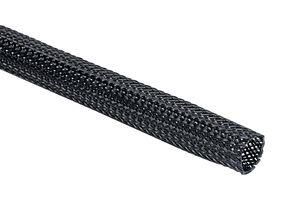 CABLE SLEEVE, BRAIDED, 8MM, BLACK 170-11200