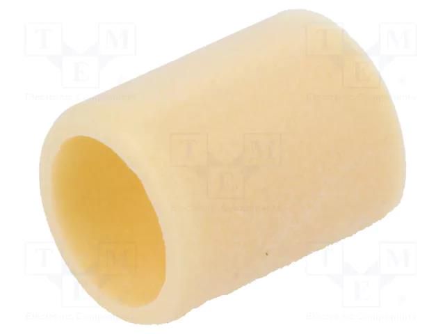 Bearing: sleeve bearing; Øout: 15mm; Øint: 13mm; L: 20mm; yellow IGUS P210SM-1315-20