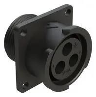 CIRCULAR CONN, RCPT, 3POS, CRIMP FLS014N3S03