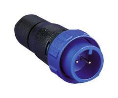 CIRCULAR CONNECTOR, PLUG, 4POS, CRIMP PX0410/04P/6065