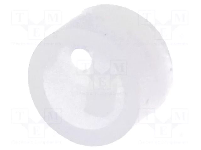 Spacer sleeve; LED; Øout: 5mm; ØLED: 5mm; L: 3mm; natural; UL94V-2 FIX&FASTEN FIX-LED-3