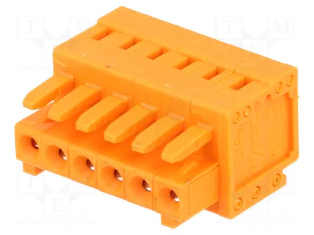 Connector: pluggable terminal block; plug; female; 10A; straight WAGO 734-206