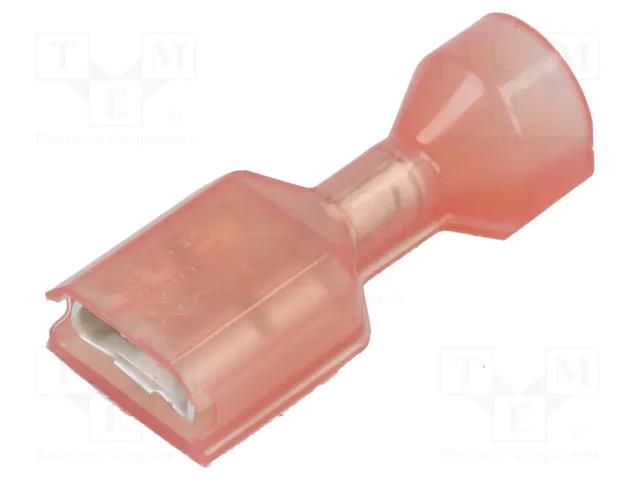 Terminal: flat; 6.3mm; 0.8mm; female; 0.32÷0.82mm2; crimped; tinned TE Connectivity 2-520264-2
