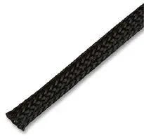 SLEEVING, BRAID, 25M PET15BK25MR