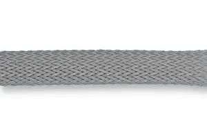 SLEEVING, BRAID, 15M PET25GY15MR