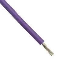 HOOK-UP WIRE, 24AWG, PURPLE, 30.5M 3050/1 VI005