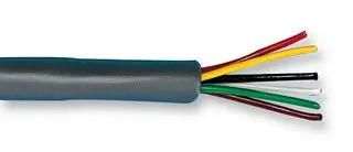 CABLE, 18AWG, 15 CORE, SLATE, 30.5M 1898/15C SL005