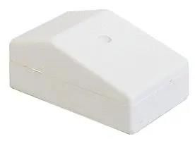 CASE, MINIATURE, SLOPING, WHITE SCB1W