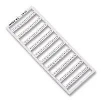 MARKER CARD, HORIZ, 1-10, STRIP OF 10 248-502.