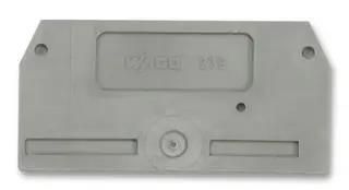 END PLATE, 6MM, GREY 282-325