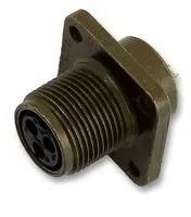 SOCKET, FLANGE, 6WAY MS3102A-14S6S