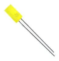 LED, RECT, YELLOW L-383YDT