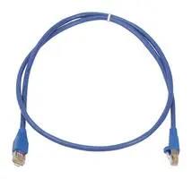 PATCH LEAD, CAT5E, STP, BLUE, 2M 1962-2B