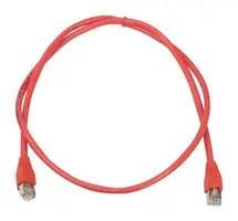 PATCH LEAD, CAT5E, STP, RED, 1M 1962-1R