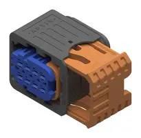 AUTOMOTIVE HOUSING, RCPT, 8POS 33341420