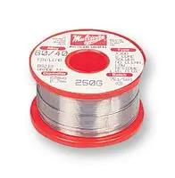 SOLDER WIRE, 60/40, 0.71MM, 250G X 39 60EN 2C 0.7MM R 250G