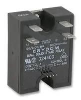 SSR, DUAL, 40A, 240VAC D2440D